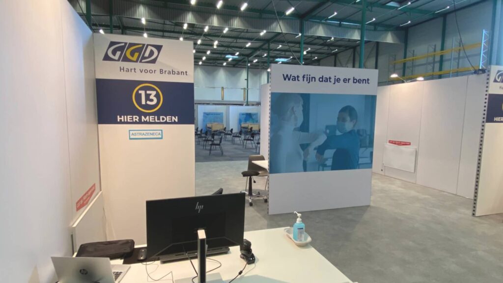 expospaces vaccinatiestraat GGD