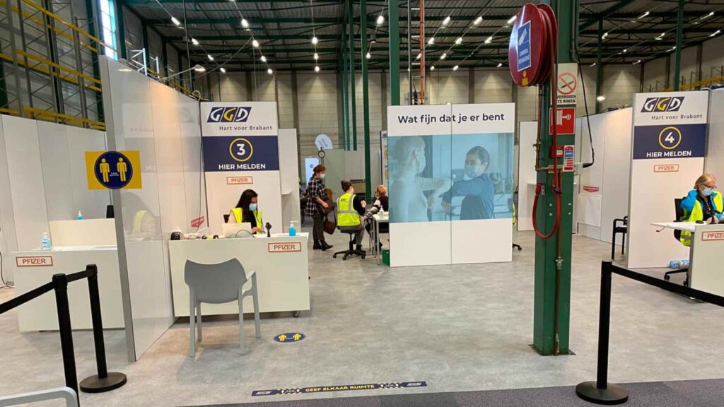 expospaces vaccinatiestraat GGD