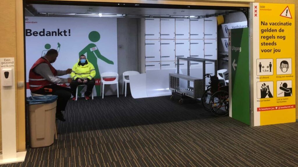 expospaces vaccinatiestraat ggd amsterdam