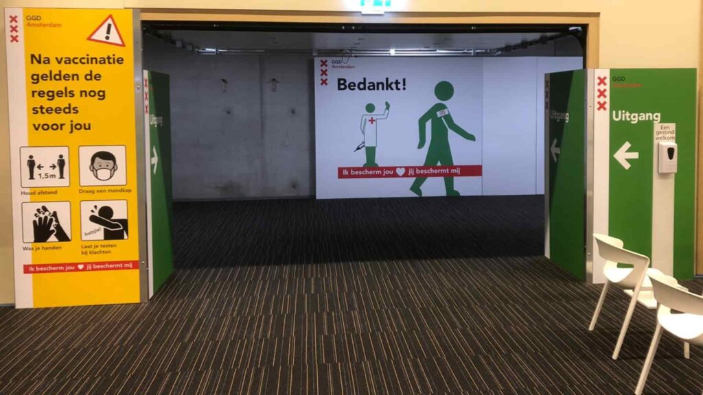 expospaces vaccinatiestraat ggd amsterdam