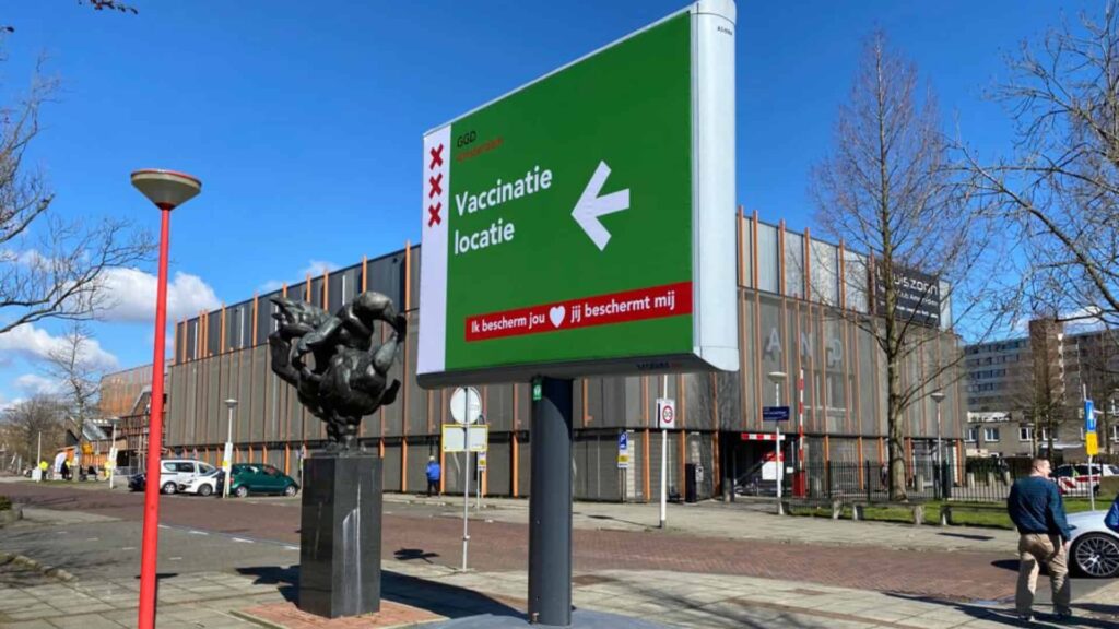 expospaces vaccinatiestraat ggd amsterdam