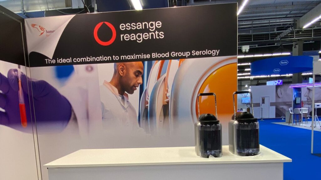 Expospaces Essange Reagents beursstand
