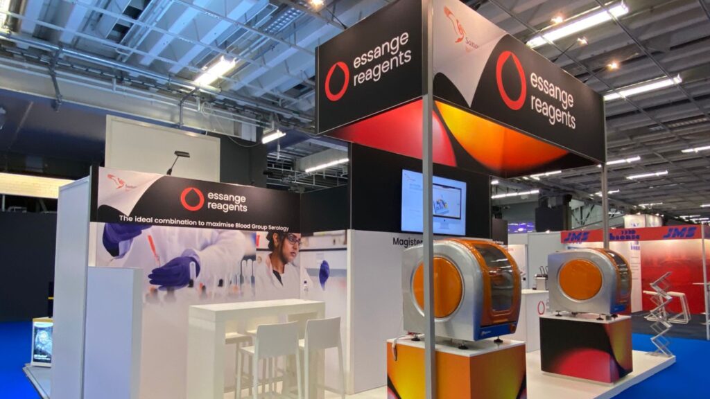 Expospaces Essange Reagents beursstand
