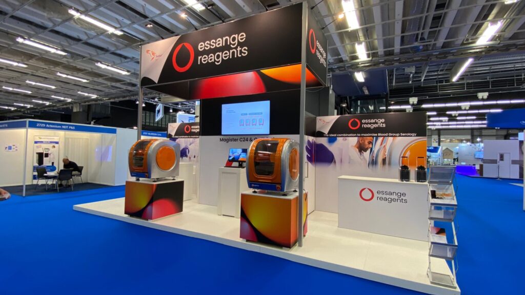 Expospaces Essange Reagents beursstand