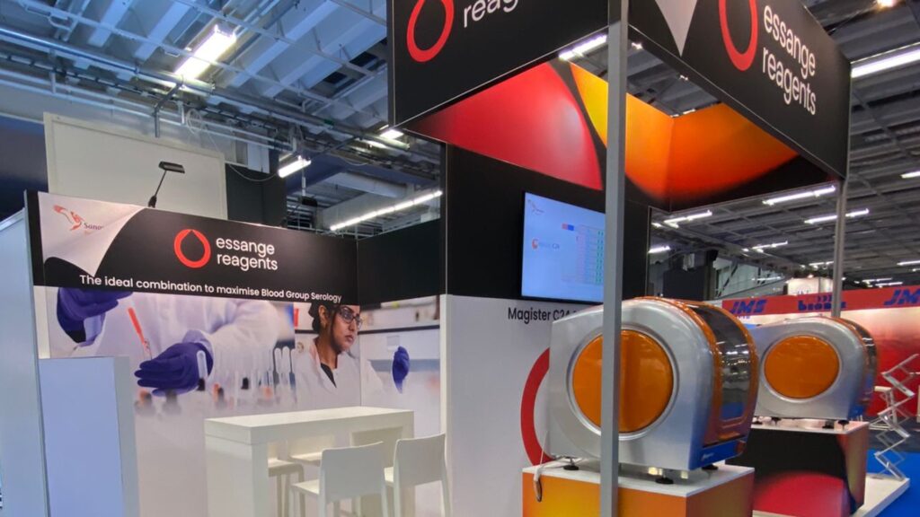 Expospaces Essange Reagents beursstand