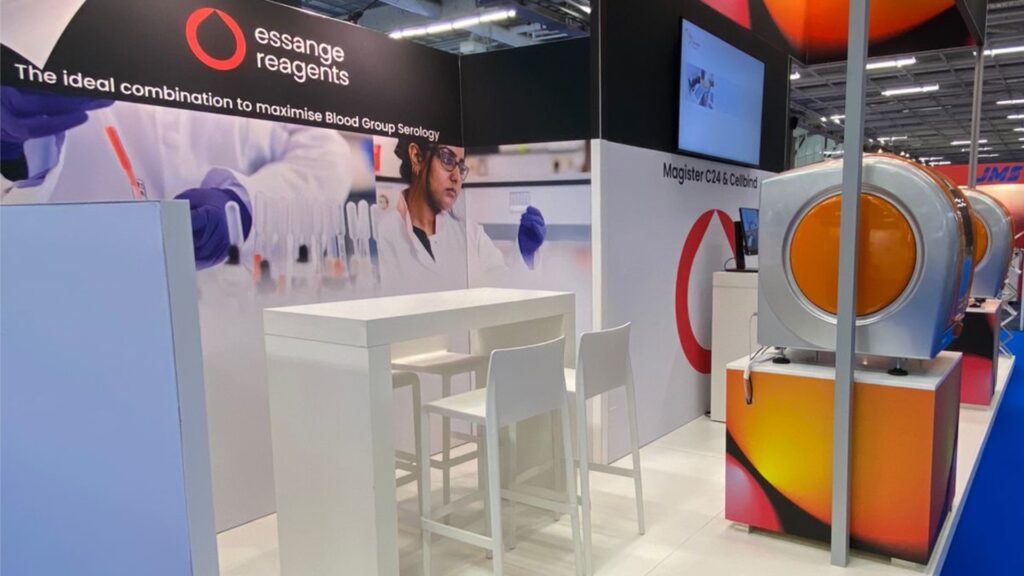 Expospaces Essange Reagents beursstand