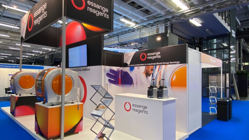 Expospaces Essange Reagents beursstand