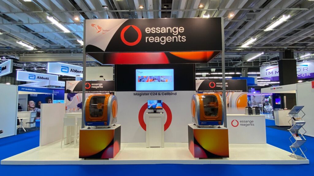 Expospaces Essange Reagents beursstand