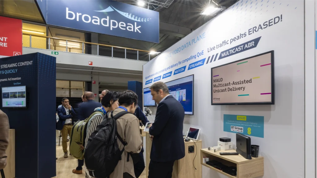 Expospaces IBC Broadpeak 2024