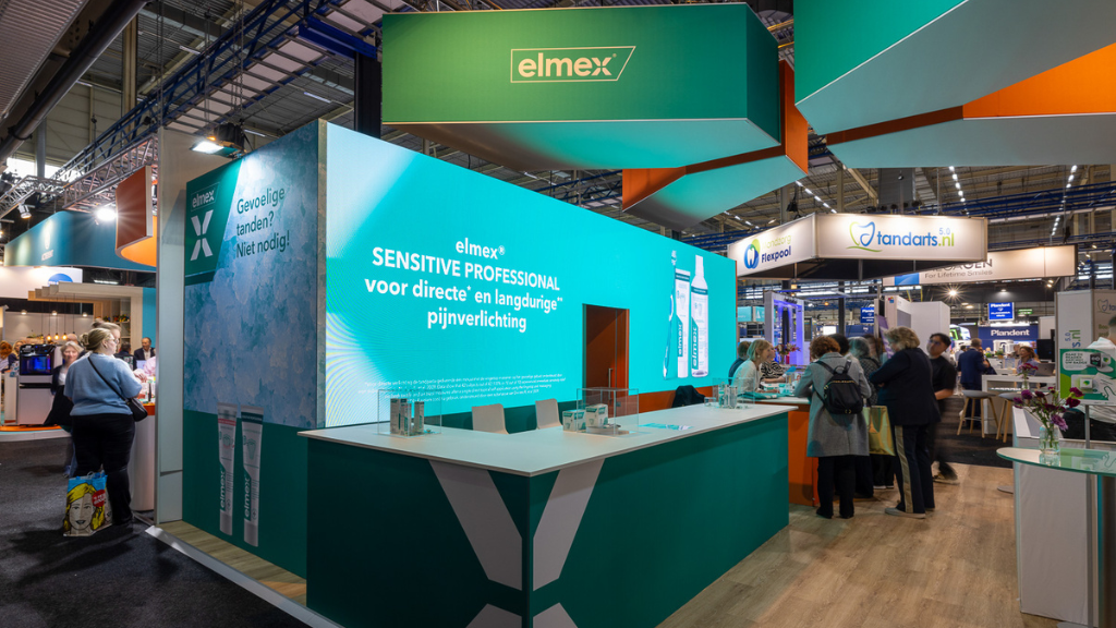 Stand Elmex Dental Expo door Expospaces